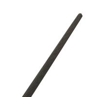 アークランズ GREENCROSS 細工用ヤスリ 金属細工用 グリップ付き 10型 丸 中目 185mm 278030 1セット(5個)（直送品）