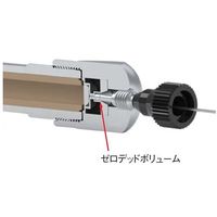 IDEX MarvelX ACT PEEKーLined SS 100μm×600mm UPFP-7100600 1個 64-3959-01（直送品）