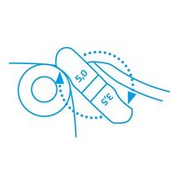 MARTOR ステンレス テープスプリッター替刃 セキュマックス 320 MDP用 NO.9940 1袋(10枚) 64-3679-32（直送品）