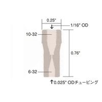 IDEX マイクロタイトアダプター 360μm PEEK P-882 1個 64-3956-64（直送品）