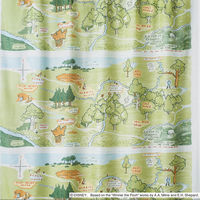 スミノエ DISNEY セミオーダー レースカーテン プー 100エーカーノモリ 2200×1590mm ミックス １セット(2枚入)（直送品）
