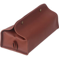 不二貿易 PUレザー調ティッシュケース BR 37809 1セット(1個×6)