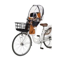 オージーケー技研 RCFー009 ヘッドレスト付フロントチャイルドシート用レインカバー ブラック RCF-009BK 1枚（直送品）