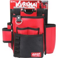 藤原産業 SK11 紅 腰袋2段サイドポケット SKC2ー5RD 1個（直送品）