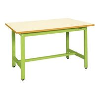 サカエ 軽量作業台(KSタイプ/均等耐荷重300kg/ポリエステル天板/H740mm/固定式) KSー159PIG 1台（直送品）