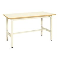 サカエ 軽量高さ調整作業台(TKSタイプ/均等耐荷重200kg/ポリエステル天板/H740~940mm/固定式) TKSー156PI 1台（直送品）