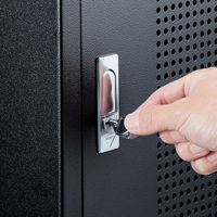 サンワサプライ キャスター付きハブボックス(4U・ブラック) CP-THBOX4UBK 1台（直送品）