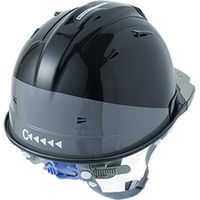 中国産業 0380C's CLUBリフレクションスケルトンバイザーヘルメットC1型クロF 0380-19-F 1個（直送品）