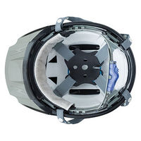 中国産業 0380C's CLUBリフレクションスケルトンバイザーヘルメットC1型シルバーF 0380-26-F 1個（直送品）