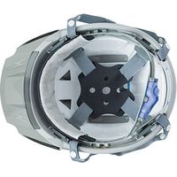 中国産業 0381C's CLUBリフレクションスケルトンバイザーヘルメットC2型シロF 0381-18-F 1個（直送品）