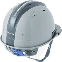 中国産業 0381C's CLUBリフレクションスケルトンバイザーヘルメットC2型シルバーF 0381-26-F 1個（直送品）