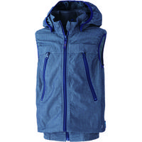 中国産業 8262DOGMAN KIDSWZドッグマンキッズデニムフードベストインディゴブルー150 8262-17-150 1枚（直送品）