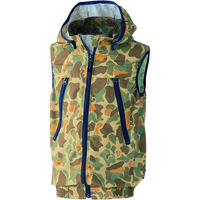 中国産業 8264DOGMAN KIDSWZドッグマンキッズ迷彩フードベスト迷彩ベージュ130 8264-45-130 1枚（直送品）