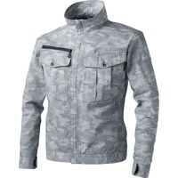 中国産業 9188HOP-SCOTドット迷彩ソフト T/Cブルゾン迷彩グレーLL 9188-42-LL 1枚（直送品）