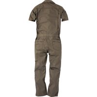 中国産業 9313HOP-SCOTコスパヘリンボーンレディース半袖ツナギカーキL 9313-08-L 1枚（直送品）