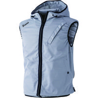 中国産業 9872HOP-SCOTWZ ドビーコーティングフードベストシルバーM 9872-26-M 1枚（直送品）