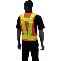 中国産業 0301C's CLUB反射安全ベストオレンジx黄色F 0301-94-F 1枚（直送品）