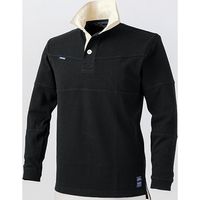 中国産業 1250DOGMAN長袖ラガーシャツクロL 1250-19-L 1枚（直送品）