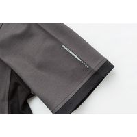 中国産業 1711C's CLUBリフレクション半袖ポロチャコールグレー4L 1711-34-4L 1枚（直送品）