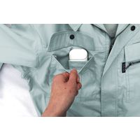 中国産業 2508CUC長袖ブルゾングリーン4L 2508-30-4L 1枚（直送品）