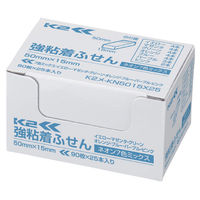 【強粘着】コクヨ　ふせん　50×15mm　ネオン7色アソート　K2メ-KN5015X25　90枚×25冊×2箱　〈K2〉（直送品）