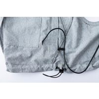 中国産業 1868C's CLUBWZ・メランジフードジャケット杢コンXL 1868-120-XL 1枚（直送品）