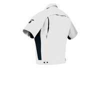 クロダルマ 夏半袖ジャンパー シルバー×チャコールグレー M 265981-40-M 1枚（直送品）