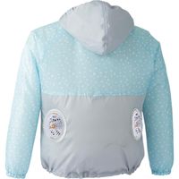 中国産業 1870C's CLUBWZ・レディース ラグランパーカーブルーxグレーM 1870-829-M 1枚（直送品）