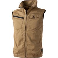 中国産業 9152HOP-SCOTWZ ワンウォッシュコットン・ベストカーキXL 9152-08-XL 1枚（直送品）