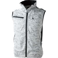 中国産業 9162HOP-SCOTWZ アルミコーティング・迷彩ベストタイガー迷彩ホワイトXL 9162-130-XL 1枚（直送品）