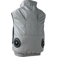 中国産業 9172HOP-SCOTWZ アルミコーティング・ベストL・グレーXXL 9172-809-XXL 1枚（直送品）