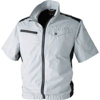 中国産業 9177HOP-SCOTWZ アルミコーティング・半袖ジャケットシルバーXXL 9177-26-XXL 1枚（直送品）