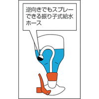 トラスコ中山 TRUSCO スプレーガン500ml 自在タイプ 青 TSG-500G-B 1個 381-8250