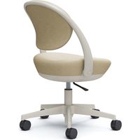 オカムラ パラベル スタンダード ５本脚ナイロンキャスター インターロック ライトグレージュ×ベージュ 8CBABL FXW2 1脚（直送品）