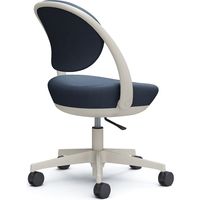 オカムラ パラベル スタンダード ５本脚ナイロンキャスター インターロック ライトグレージュ×インディゴ 8CBABL FXW4 1脚（直送品）