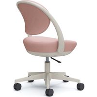 オカムラ パラベル スタンダード ５本脚ナイロンキャスター インターロック ライトグレージュ×ペールピンク 8CBABL FXW8 1脚（直送品）