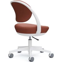オカムラ パラベル スタンダードタイプ ５本脚ナイロンキャスター ホワイトボディ テラコッタ（インターロック） 8CBABW FXW6 1脚（直送品）