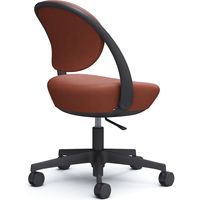 オカムラ パラベル カバーリングタイプ ５本脚ウレタンキャスター ブラックボディ テラコッタ（インターロック） 8CBAES FXW6 1脚（直送品）