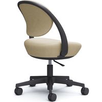 オカムラ パラベル カバーリングタイプ ５本脚ウレタンキャスター ブラックボディ ベージュ（インターロック） 8CBAES FXW2 1脚（直送品）