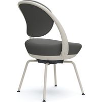 オカムラ パラベル スタンダードタイプ スチール４本脚 ライトグレージュボディ グレー（ツイル） 8CBAGL FKY2 1脚（直送品）