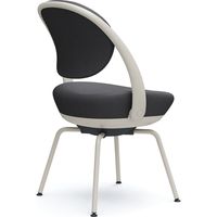 オカムラ パラベル スタンダードタイプ スチール４本脚 ライトグレージュボディ ダークグレー（インターロック） 8CBAGL FXW0 1脚（直送品）