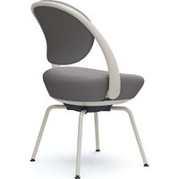 オカムラ パラベル カバーリングタイプ スチール４本脚 ライトグレージュボディ グレー（インターロック） 8CBAGN FXW1 1脚（直送品）