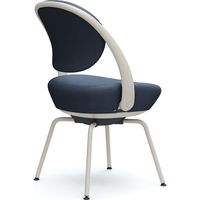 オカムラ パラベル カバーリングタイプ スチール４本脚 ライトグレージュボディ インディゴ（インターロック） 8CBAGN FXW4 1脚（直送品）