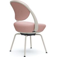 オカムラ パラベル カバーリングタイプ スチール４本脚 ライトグレージュボディ ペールピンク（インターロック） 8CBAGN FXW8 1脚（直送品）