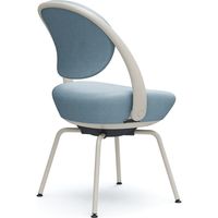 オカムラ パラベル カバーリングタイプ スチール４本脚 ライトグレージュボディ セージ（インターロック） 8CBAGN FXW9 1脚（直送品）