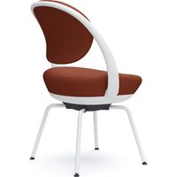 オカムラ パラベル スタンダードタイプ スチール４本脚 ホワイトボディ テラコッタ（ツイル） 8CBAGW FKY8 1脚（直送品）