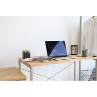 ICHIBA ドリップ デスク 幅900×奥行450×高さ720mm DRT-3459NA 1台（直送品）