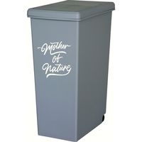 平和工業 スライドペール 幅268×奥行416×高さ602mm 45L ライトグレー 1個（直送品）