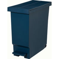 平和工業 バタフライペール ペダル式 幅228×奥行480×高さ485mm 32L ネイビーブルー 1個（直送品）