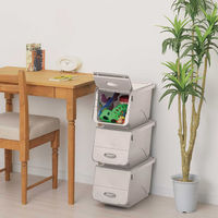 リバティーコーポレーション どこでも ストッカーワームグレー M LD-248 Style Storage（直送品）